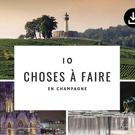 Charmant Studio En Champagne - Sparkling-Life 마튜그스 외부 사진