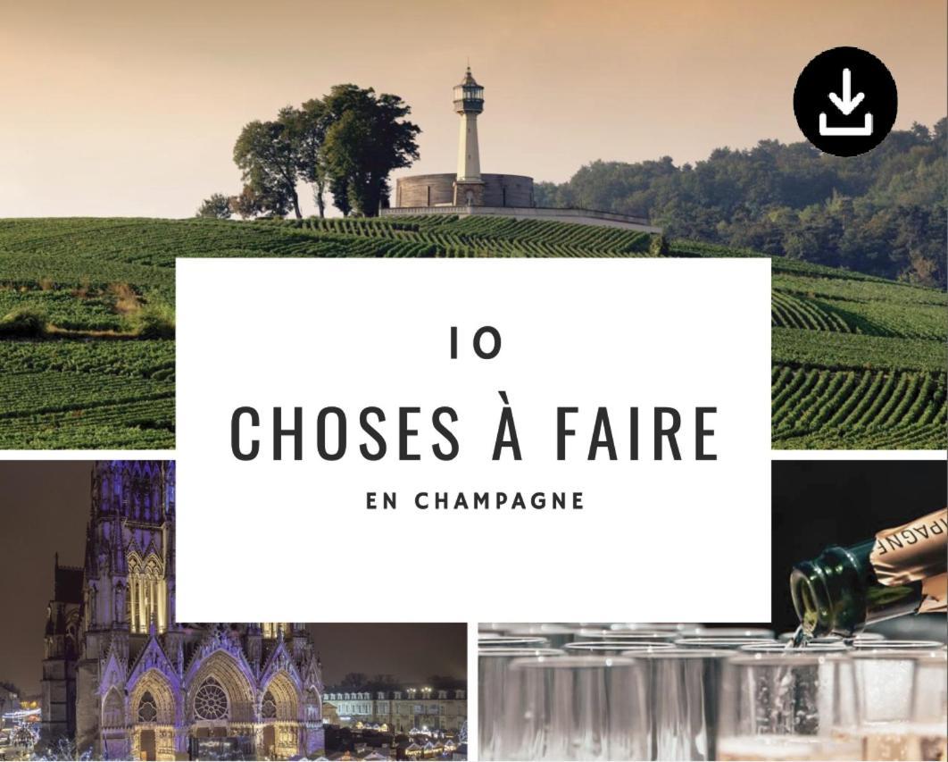 Charmant Studio En Champagne - Sparkling-Life 마튜그스 외부 사진